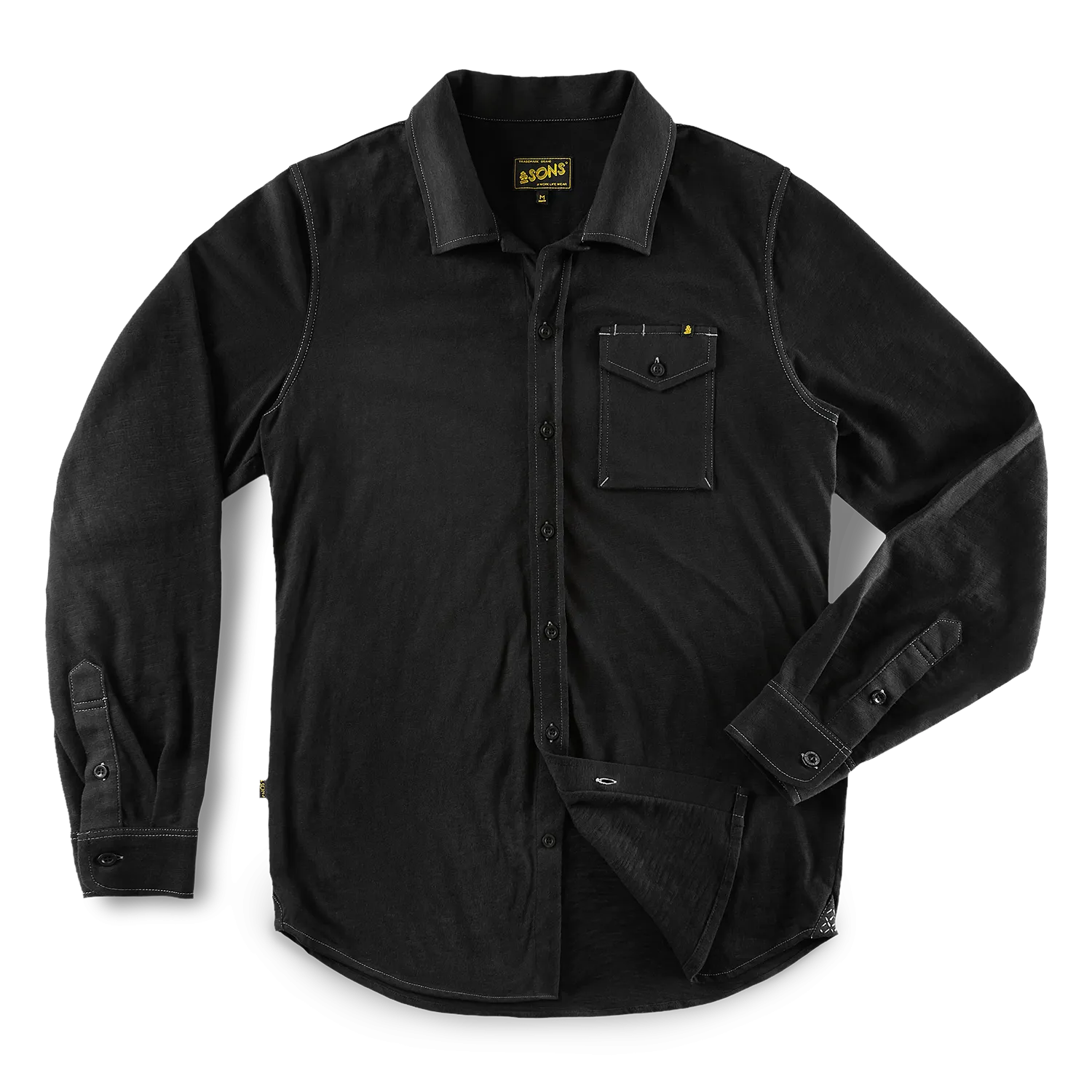 &SONS Midwest Shirt Black