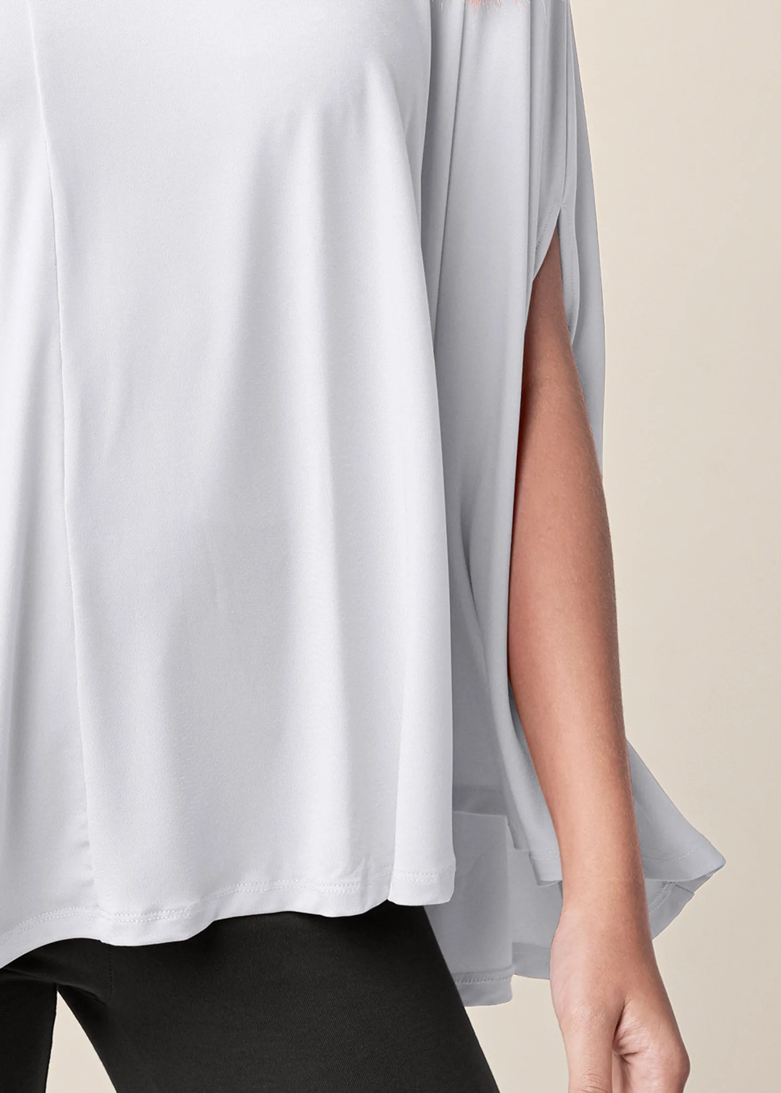 Asymmetrical Top - White