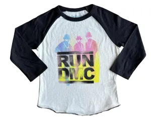 Baby Boy Tops | Run DMC Graffiti Long Sleeve Raglan Tee | Rowdy Sprouts