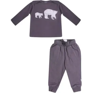 Baby Boys Grey Polar Bear Top and Comfy Pants