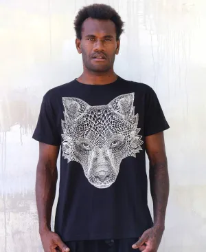 Black Wolf Men Tee