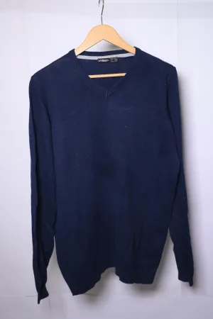 Blue Livergy Large Sweater