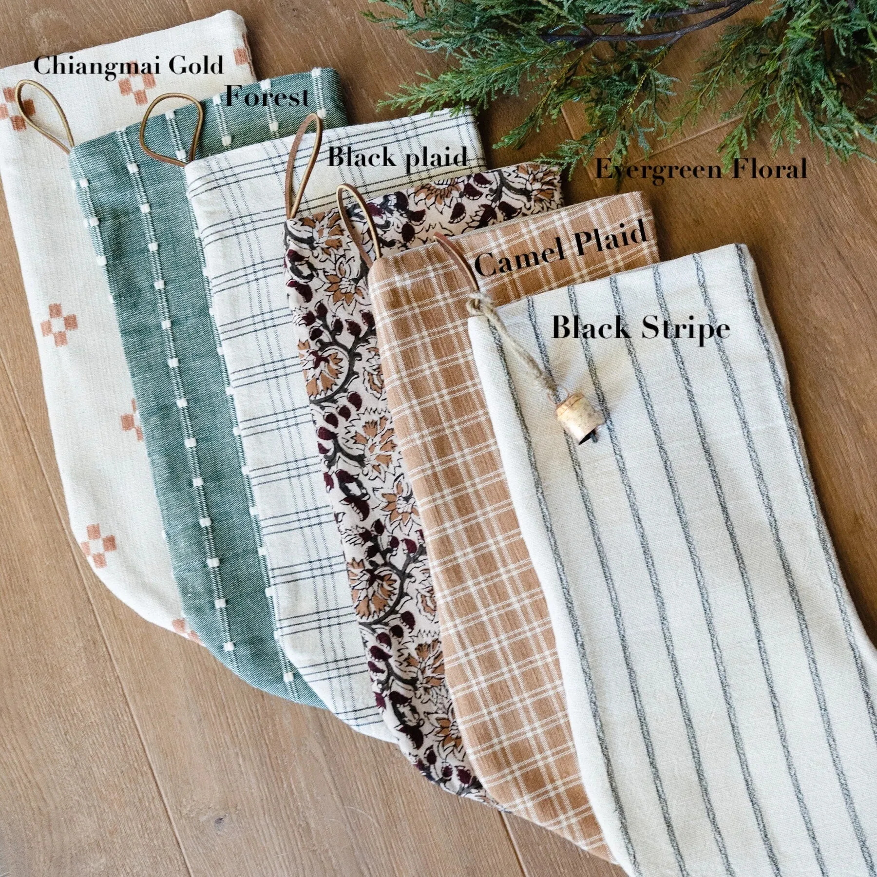 Camel Plaid Tree Skirt