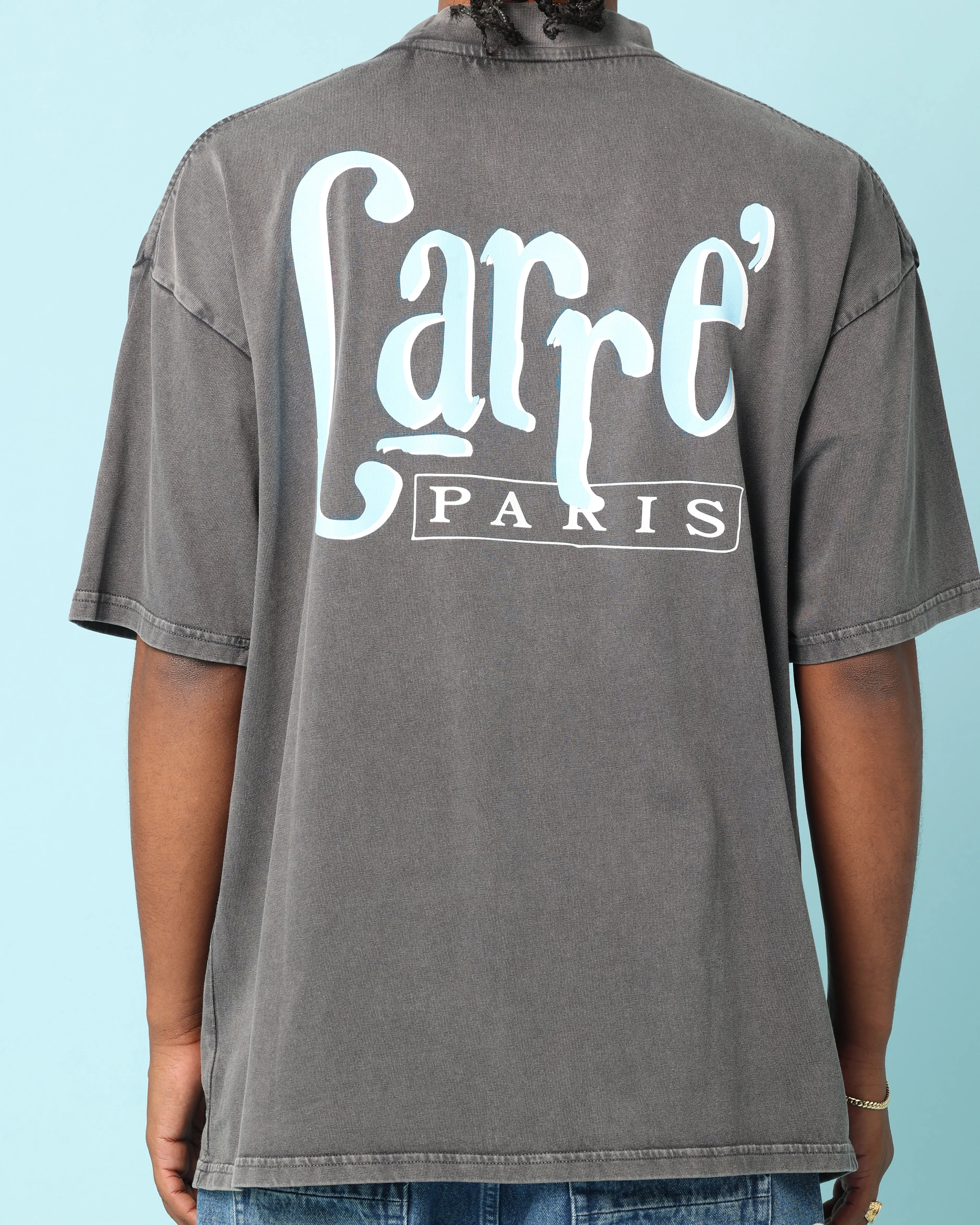 Carré Deli Oversized T-Shirt Washed Charcoal