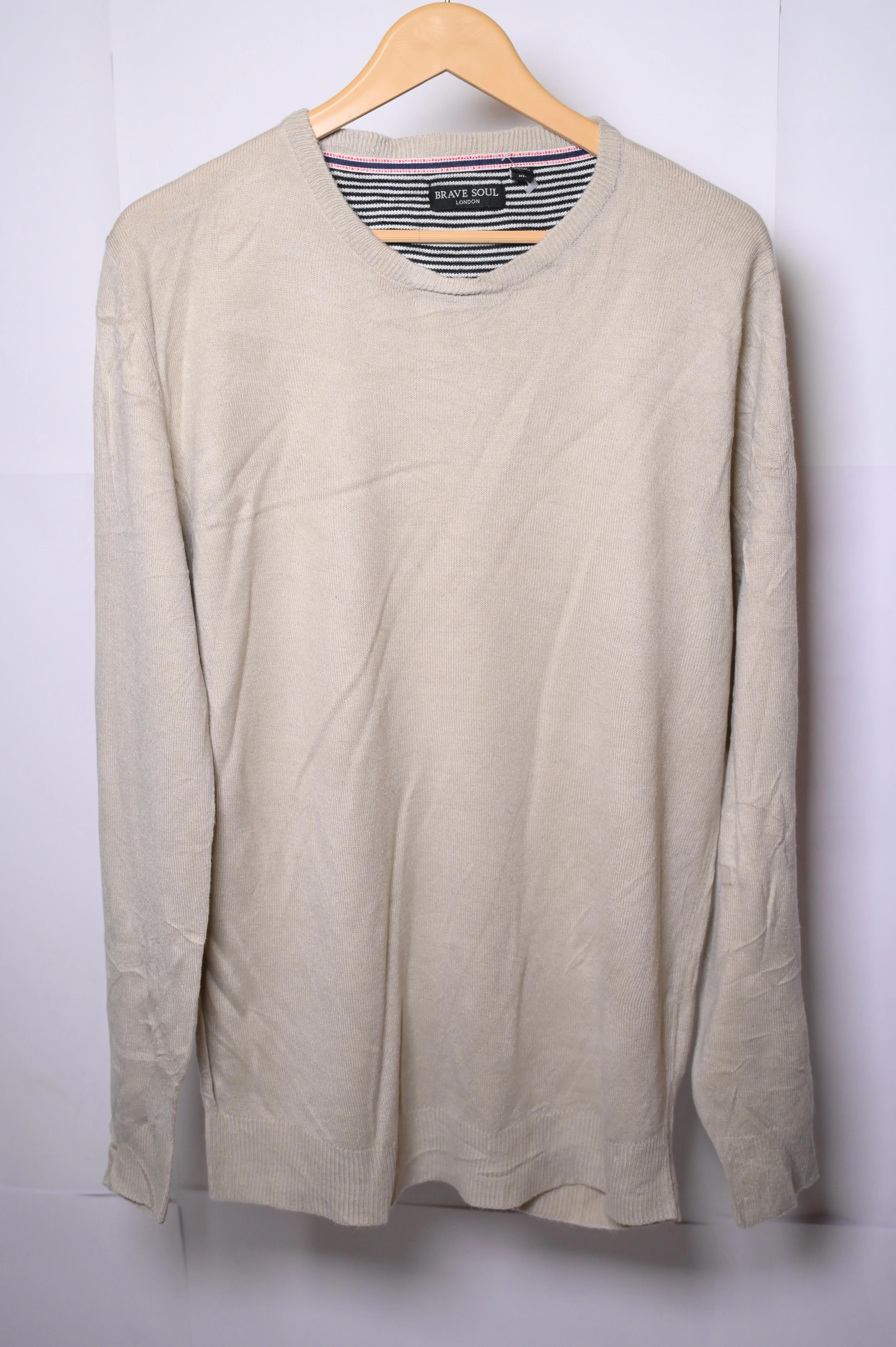 Cream Brave Soul London XL Sweater