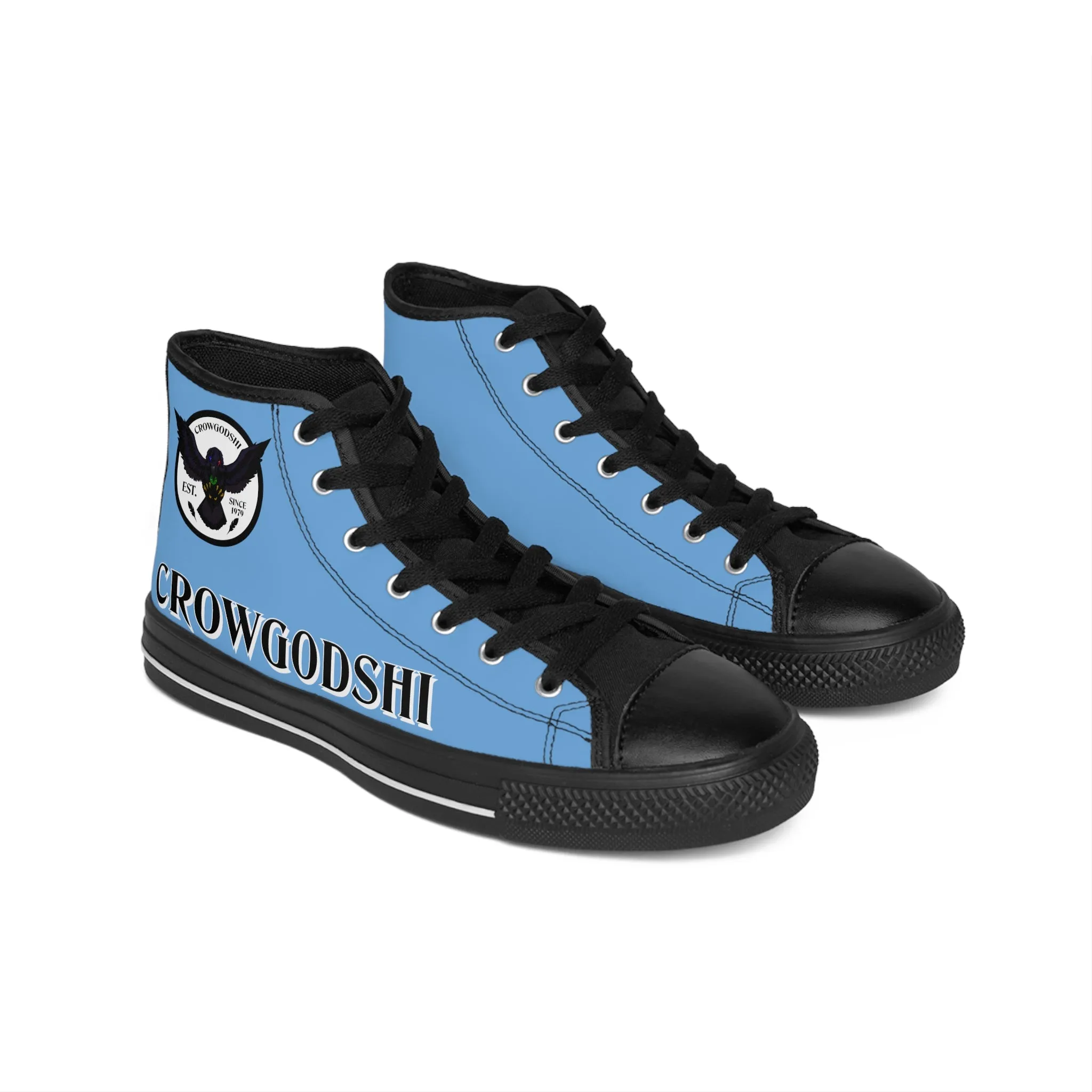 Crowgodshi High-Tops, CAROLINA BLUE