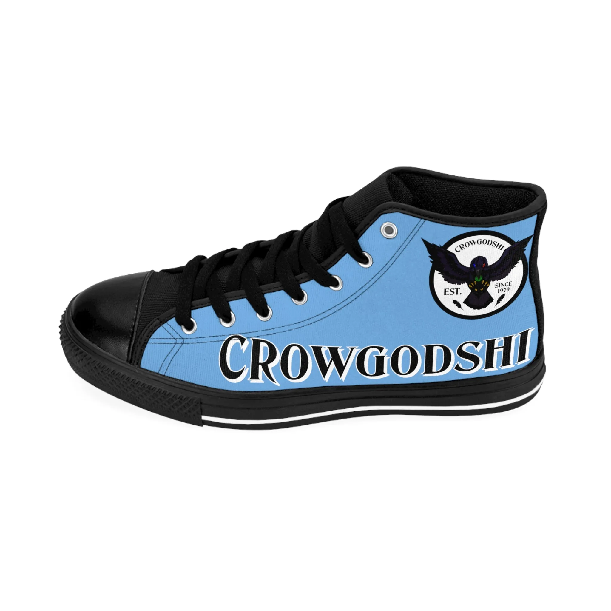 Crowgodshi High-Tops, CAROLINA BLUE