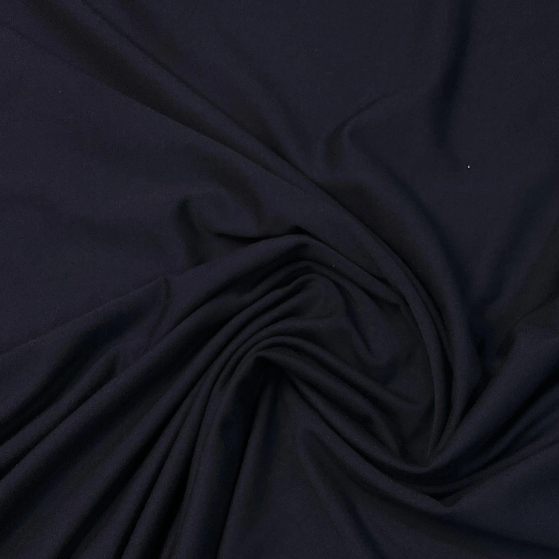 Dark Navy Modal/Spandex Jersey Fabric- 265 GSM