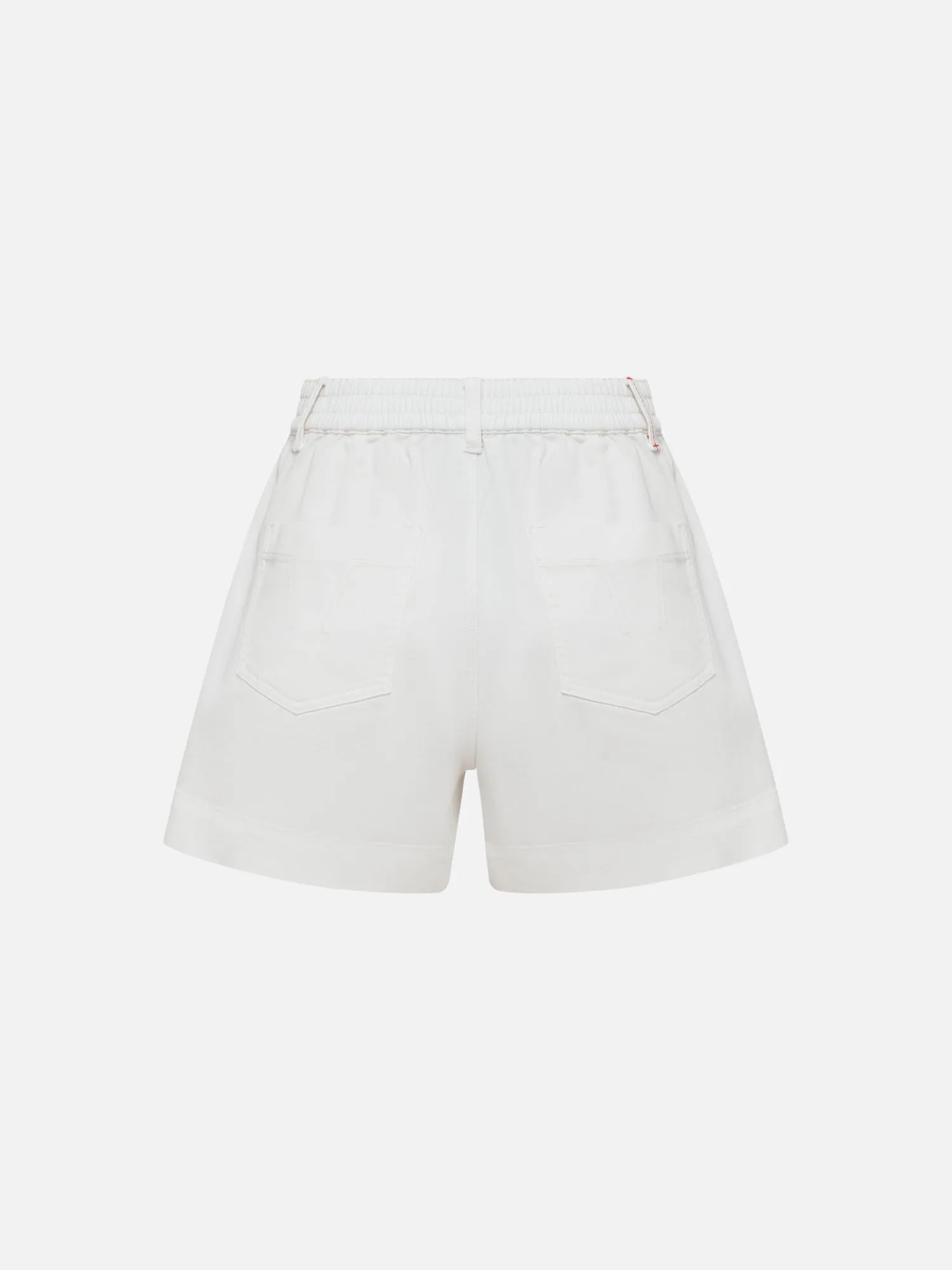 EP YAYING Tencel Cotton Denim Shorts