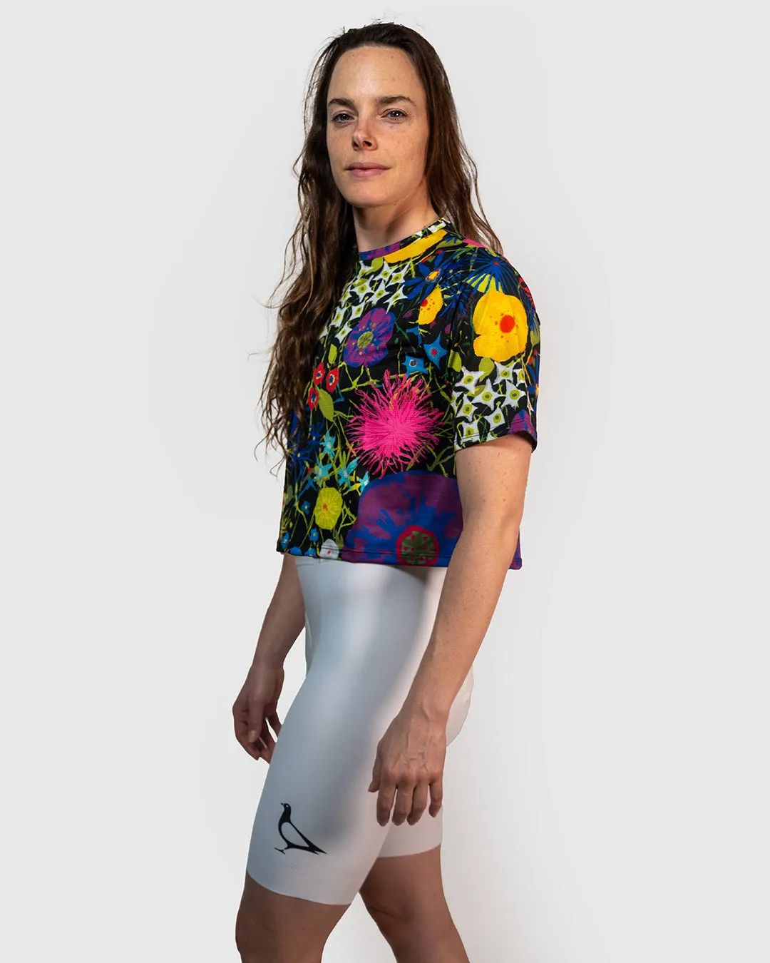 Fiori Notturni Women's Crop Top