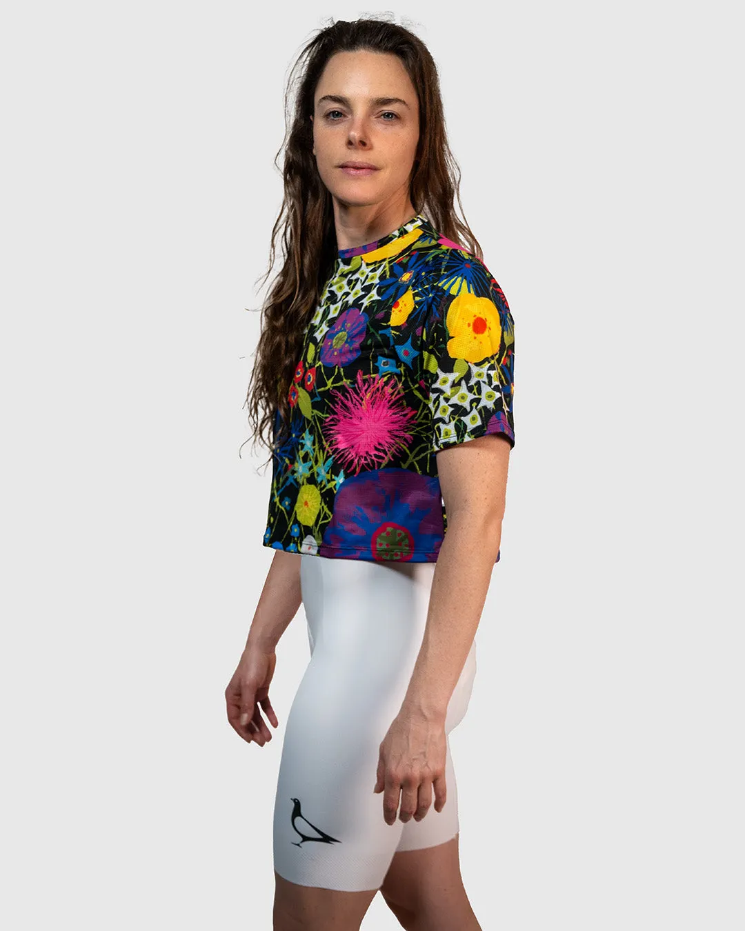 Fiori Notturni Women's Crop Top