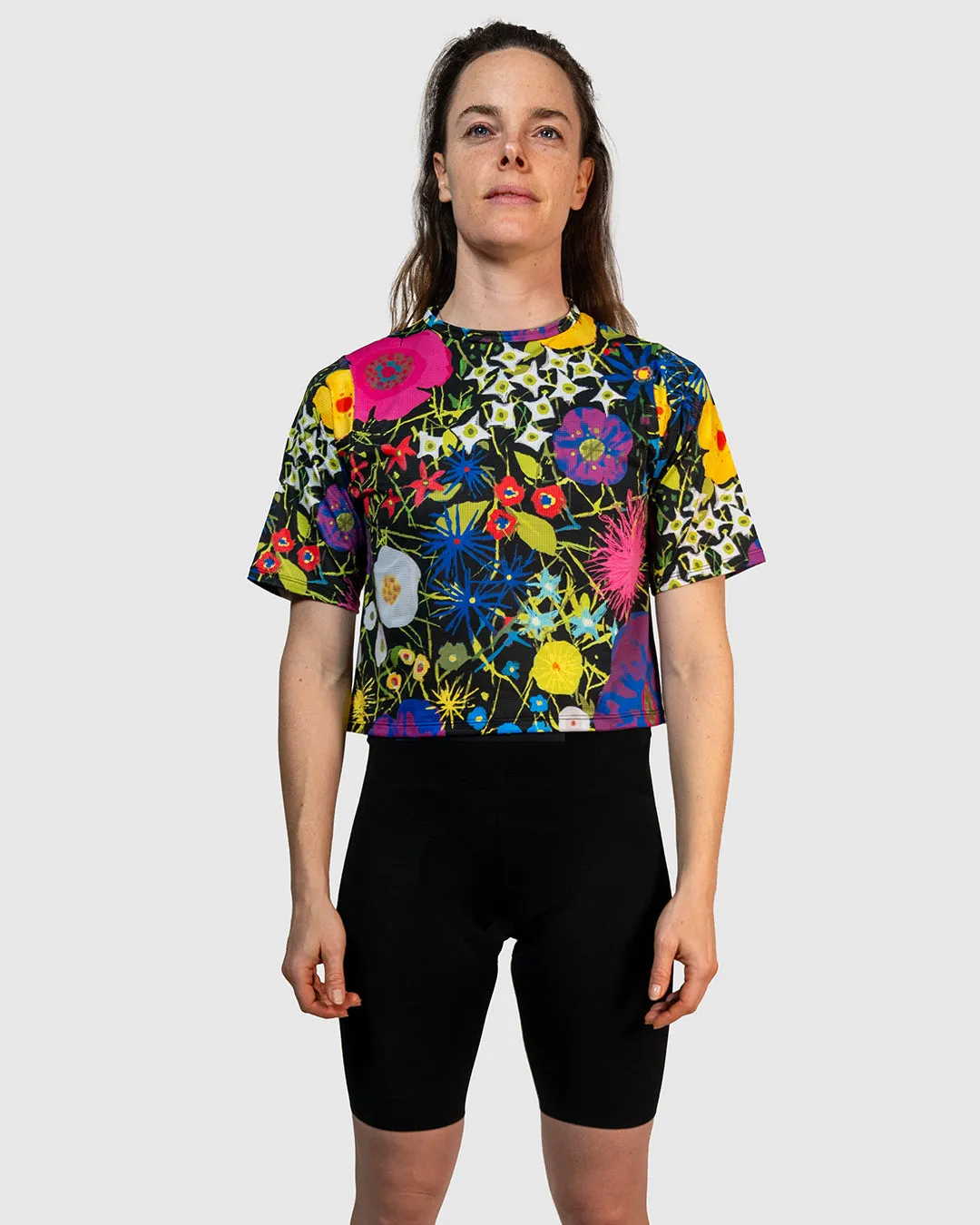 Fiori Notturni Women's Crop Top