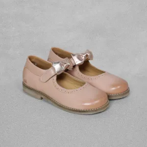 'Froddo' Mary Jane Papaya Shoes with Removable Bow Detail - size 11.5 / EU size 30