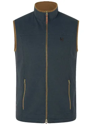 HARKILA Sandhem Pro Wool Fleece Gilet - Mens - Dark Navy