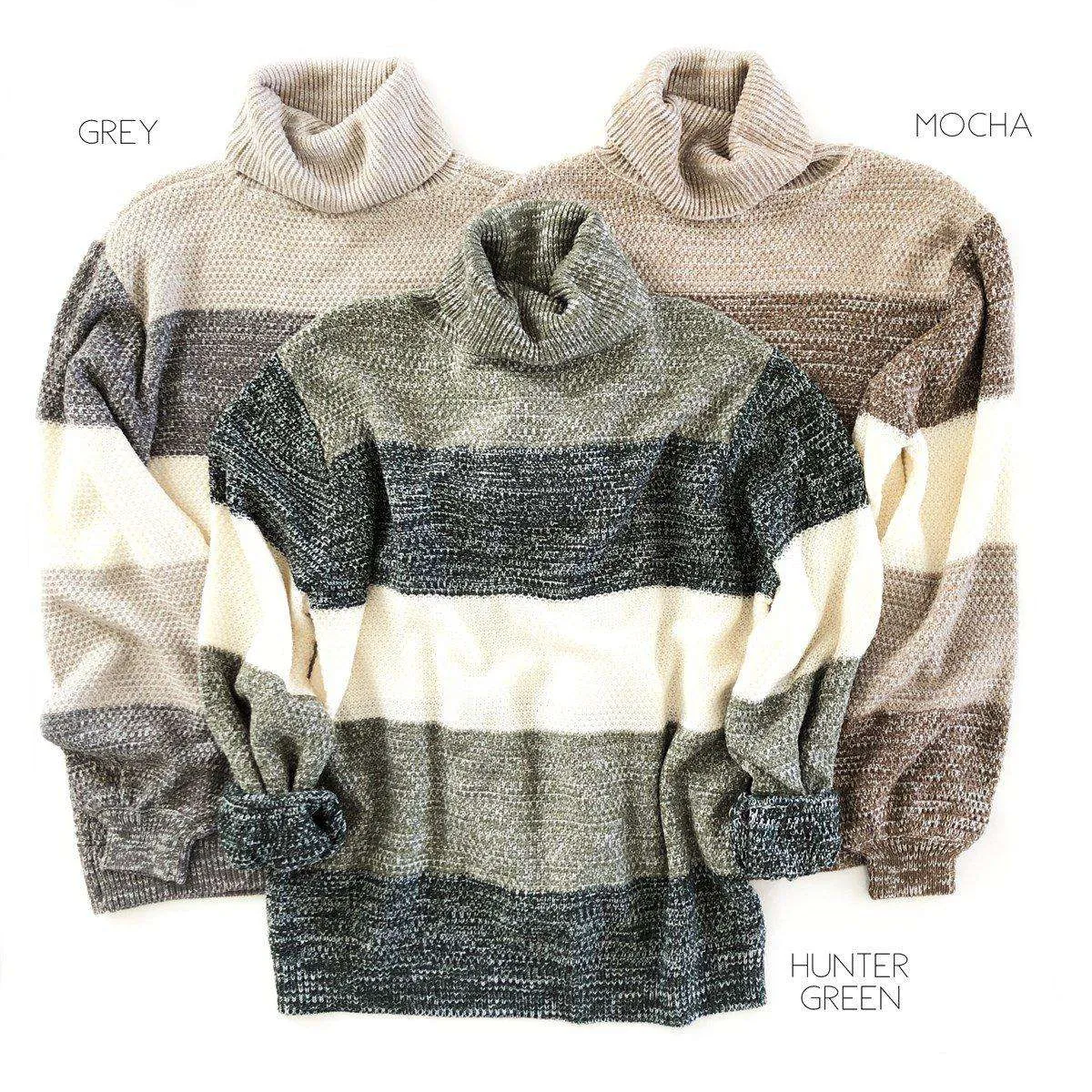 Heather Block Sweater | S-XL