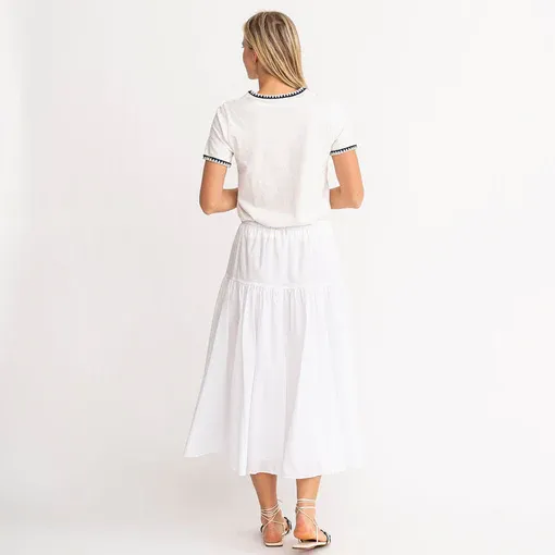 Kerri Rosenthal - Vacay Skirt in White