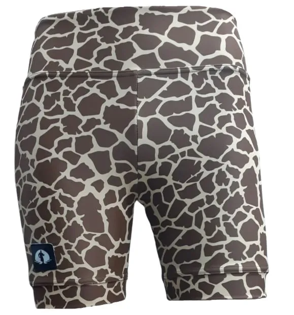 Kids High Waist Funky Pants - Giraffe