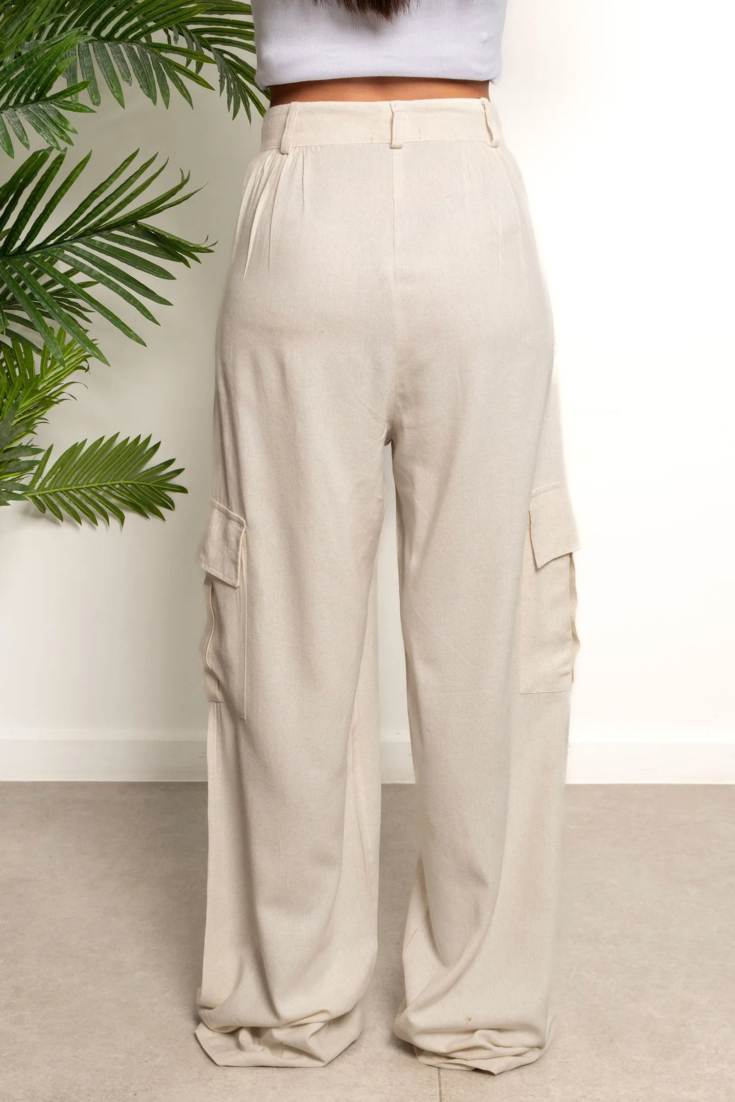 Linen Comfy Pants - Sabotage