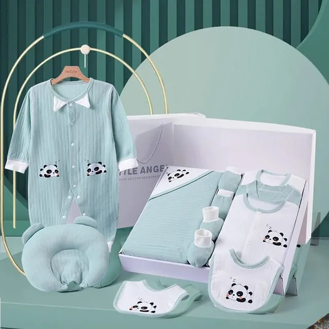 Little Angel Premium 23 Piece Newborn Gift Box – Perfect for Baby Boys & Girls