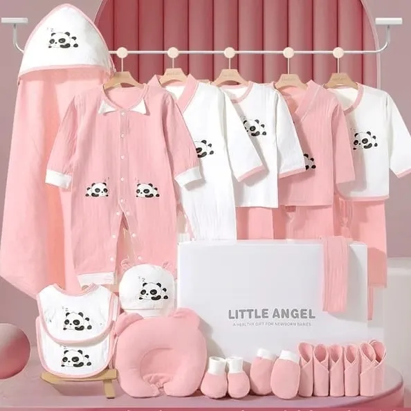 Little Angel Premium 23 Piece Newborn Gift Box – Perfect for Baby Boys & Girls