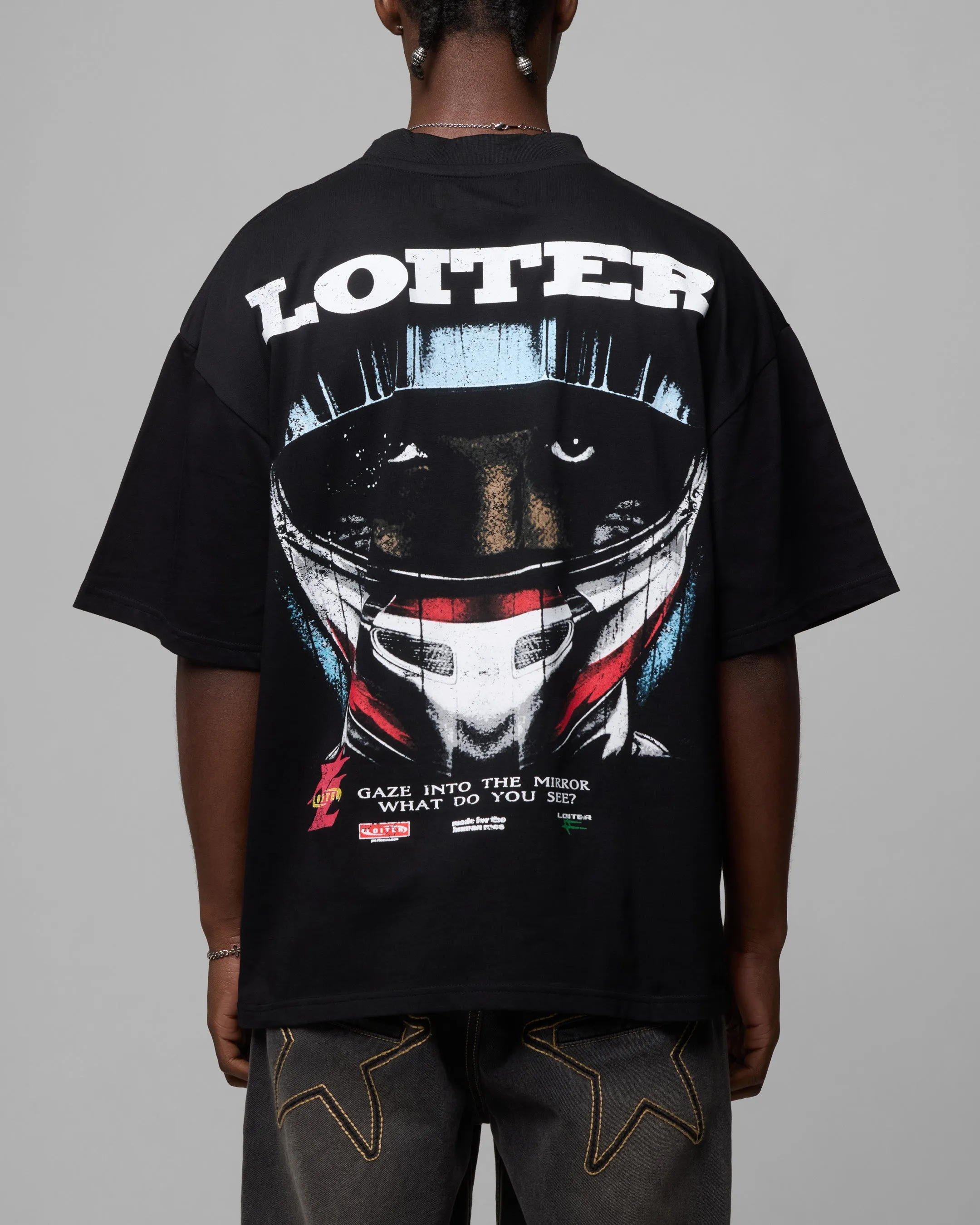 Loiter Formula Vintage T-Shirt Black