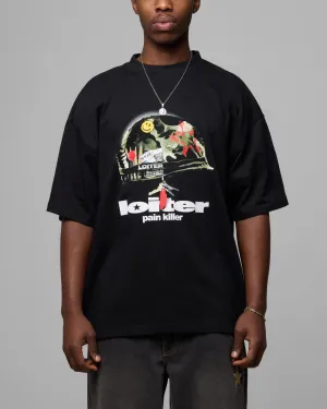 Loiter Pain Killer T-Shirt Black