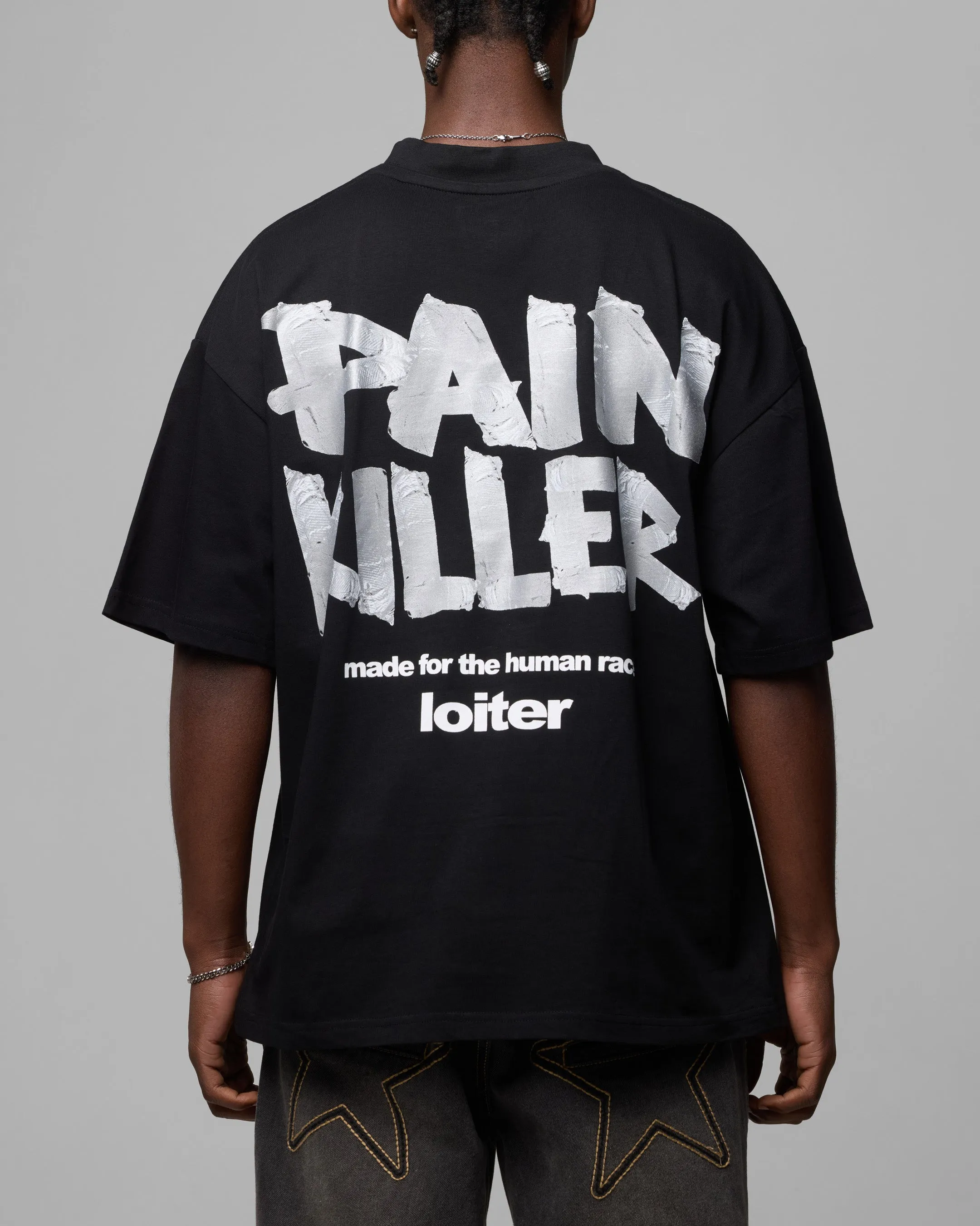 Loiter Pain Killer T-Shirt Black