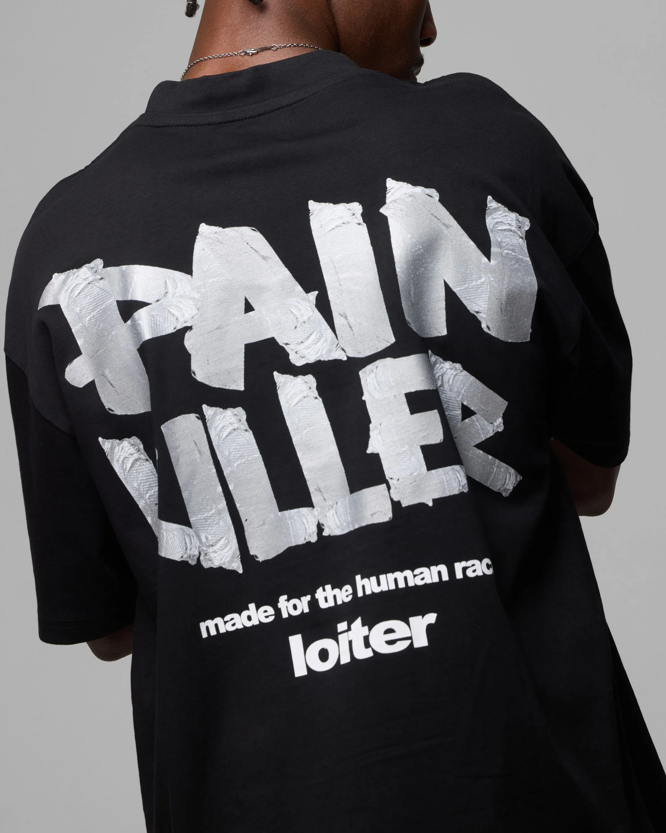 Loiter Pain Killer T-Shirt Black