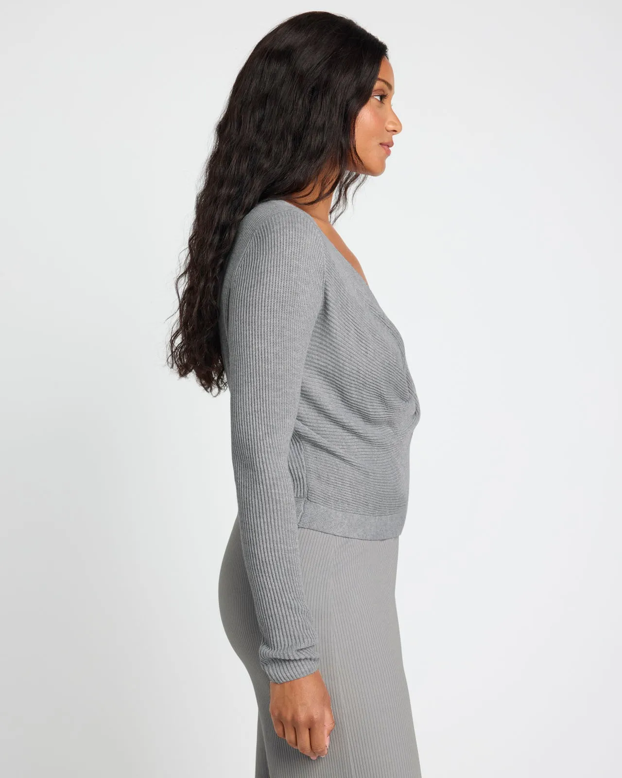 Loopknit LYR Surplice Sweater