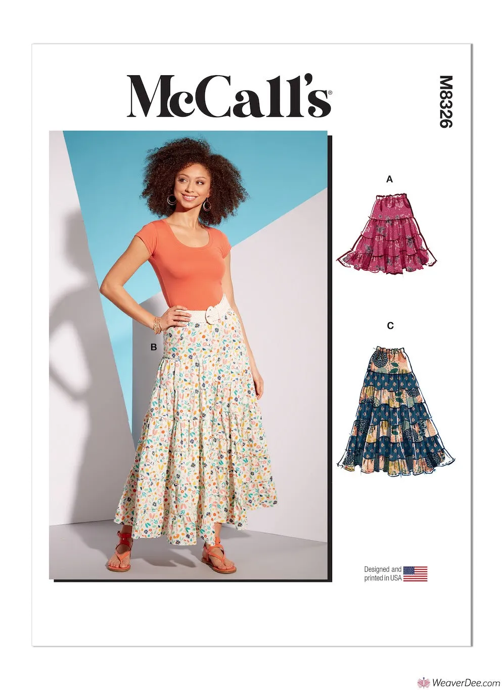 McCall's Pattern M8326 Misses' Skirts