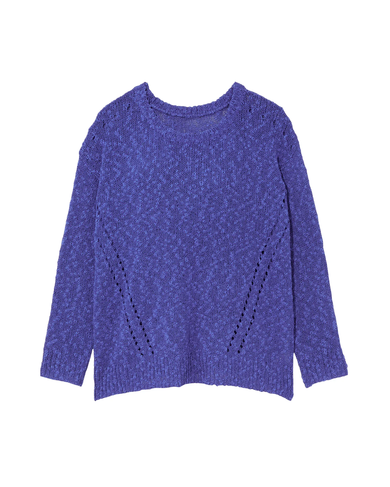 Melanie Boat Neck Sweater | Royal Blue