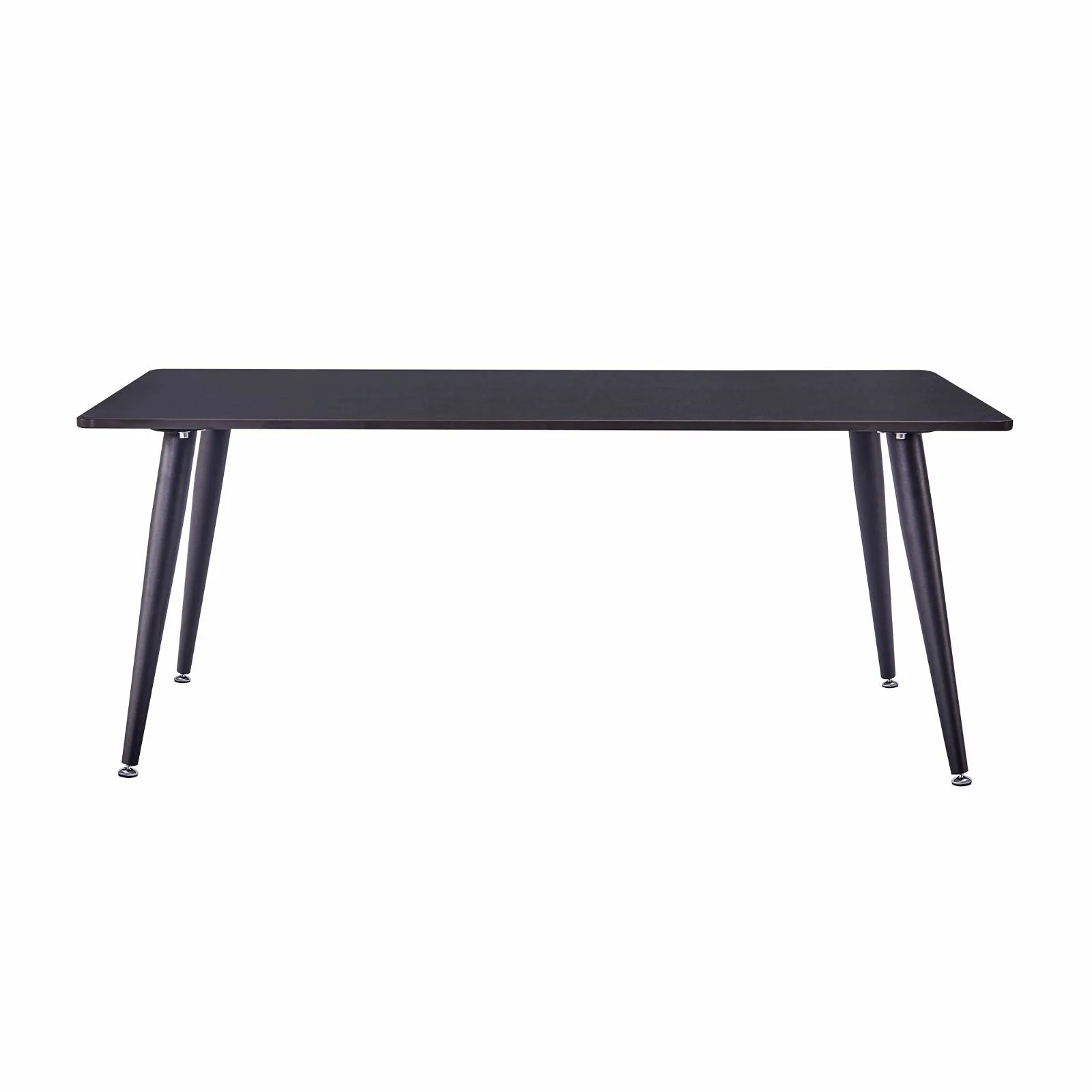 Mendy Black Sintered Stone Coffee Table with Metal Legs by Criterion™