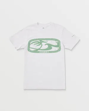 Mens Antique Logo Short Sleeve Tee - White