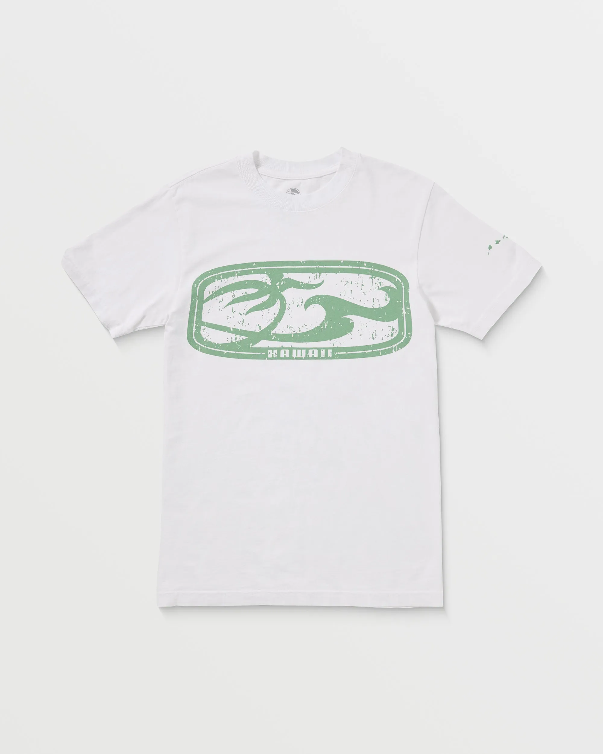 Mens Antique Logo Short Sleeve Tee - White