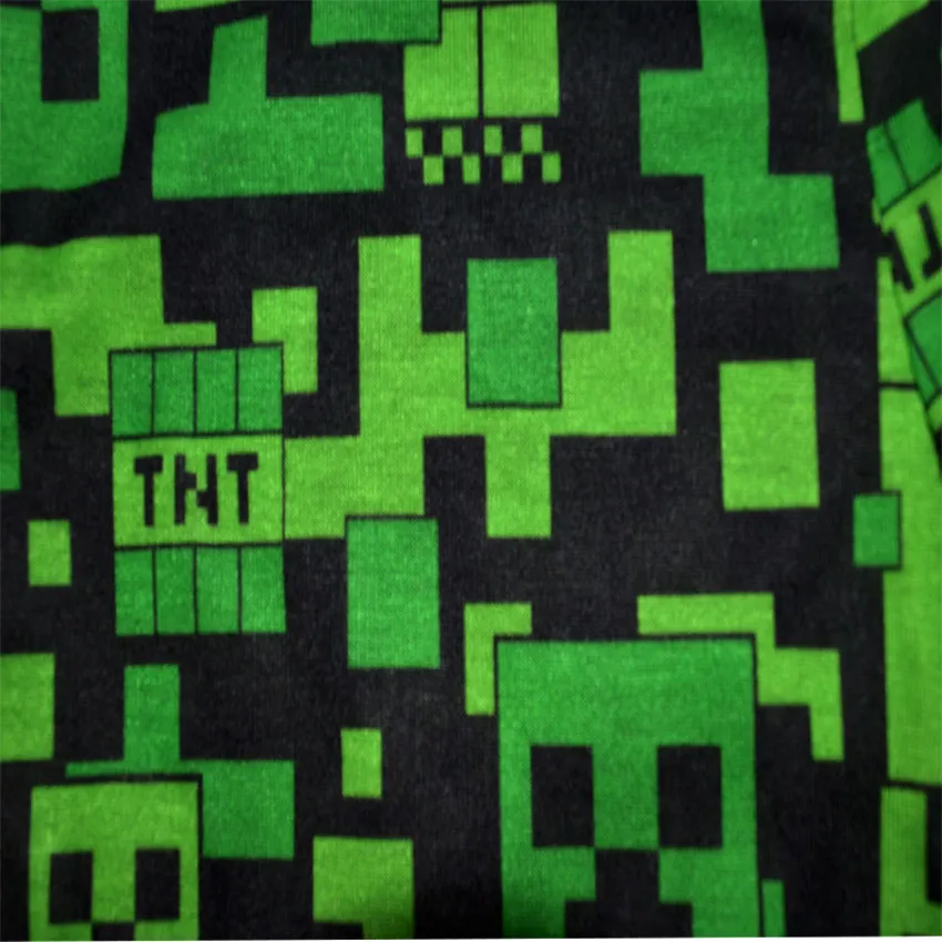 Minecraft Creeper Boy's Lightweight Pajama Pants