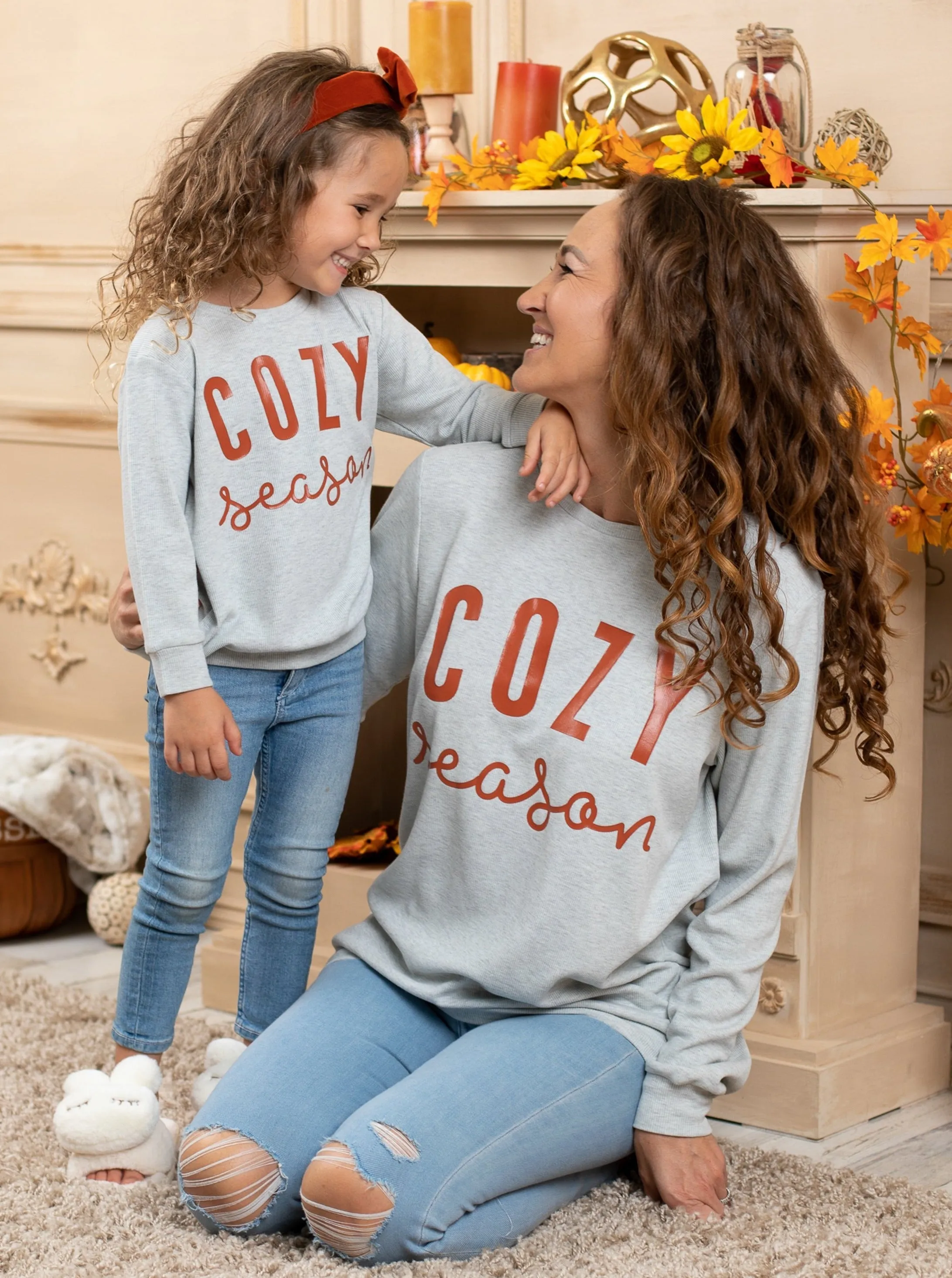 Mommy and Me Cozy Season Pullover Sweater