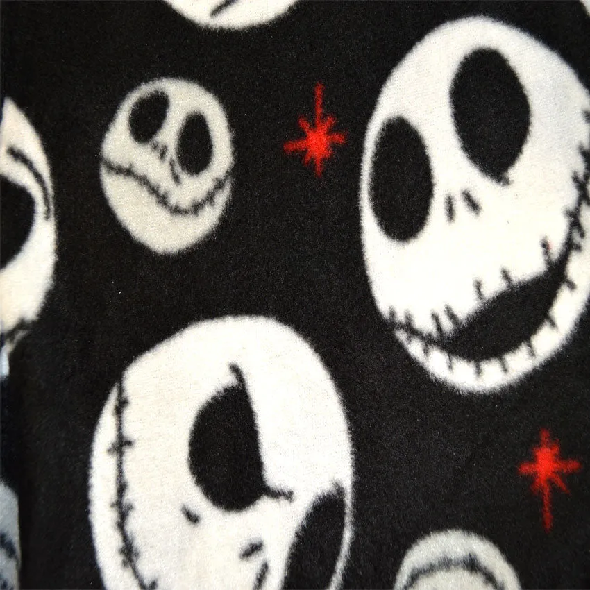 Nightmare Before Christmas Jack and Zero Kids Fleece Pajama