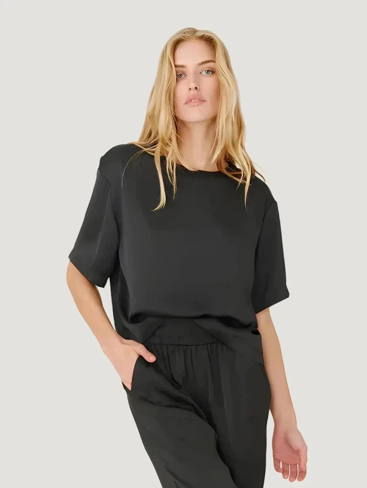 Overlover La Brea Satin Top