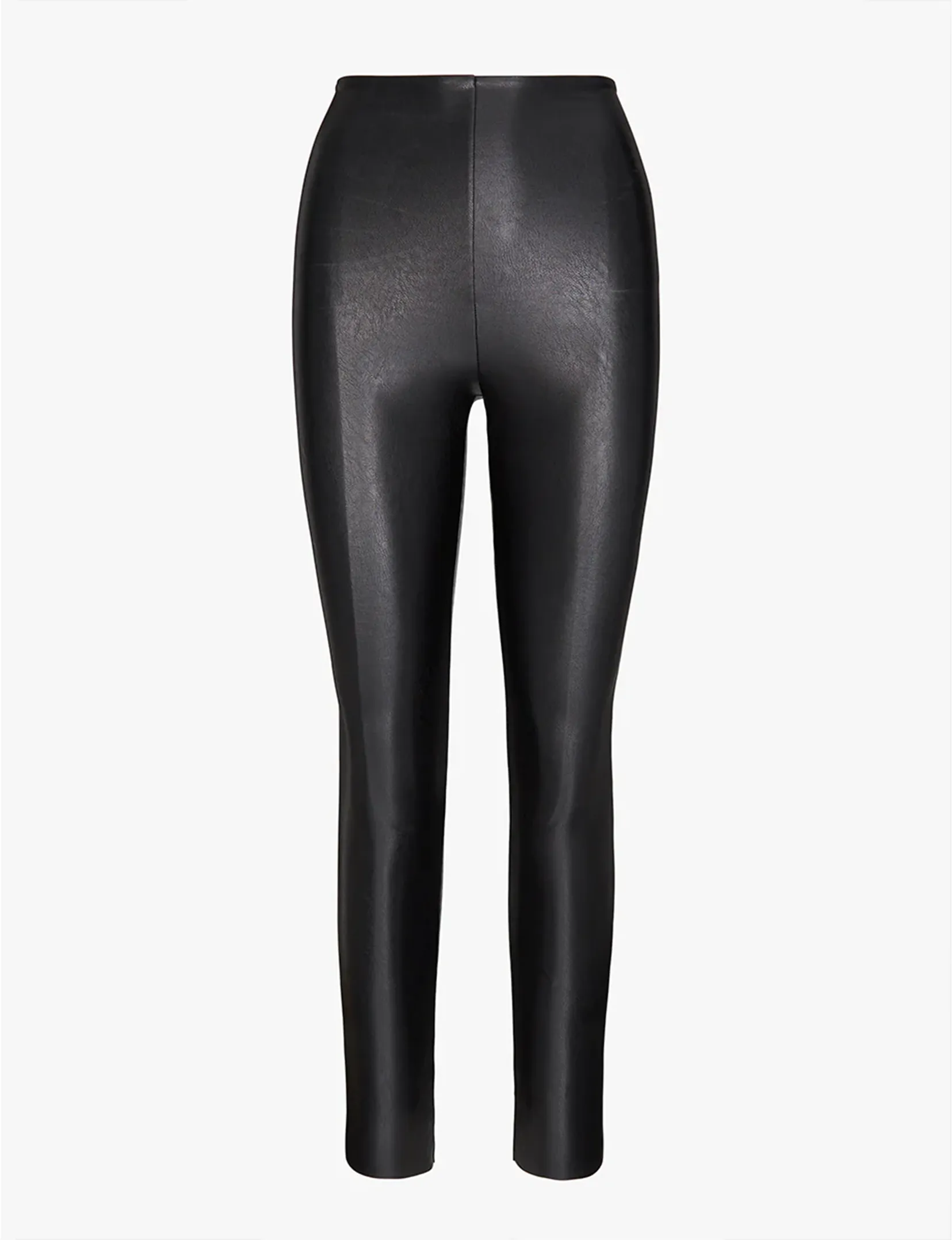 Perfect Control Faux Leather Legging, Black