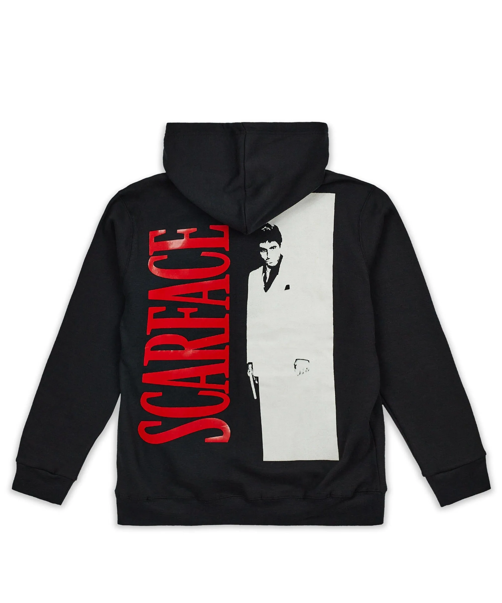 Scarface Classic Caviar Back Print Hoodie - Black