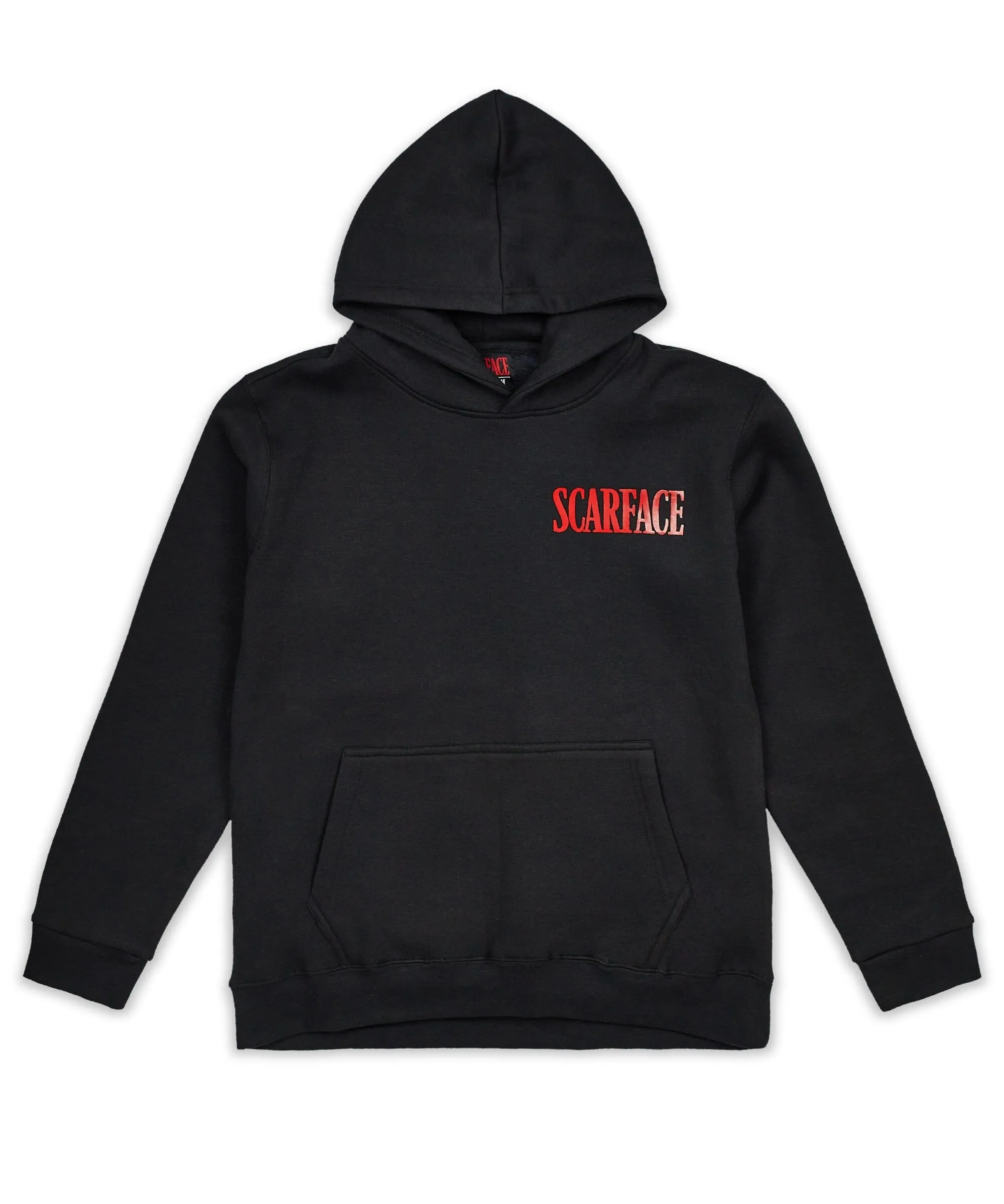 Scarface Classic Caviar Back Print Hoodie - Black