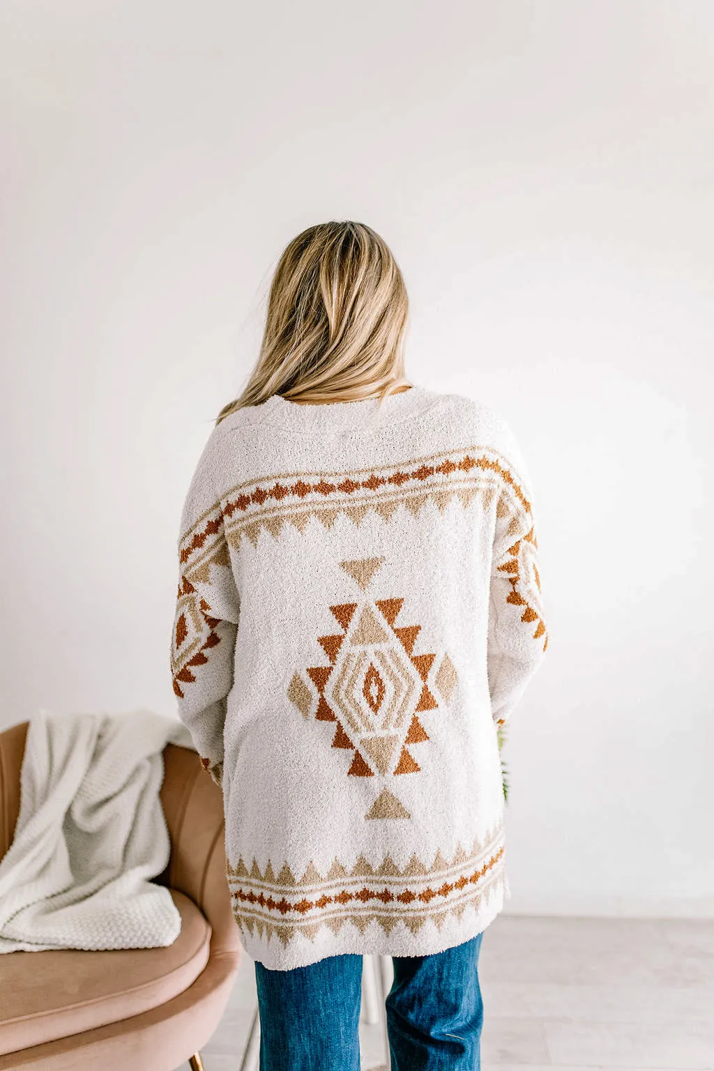 Seasons Change Cozy Aztec Cardigan