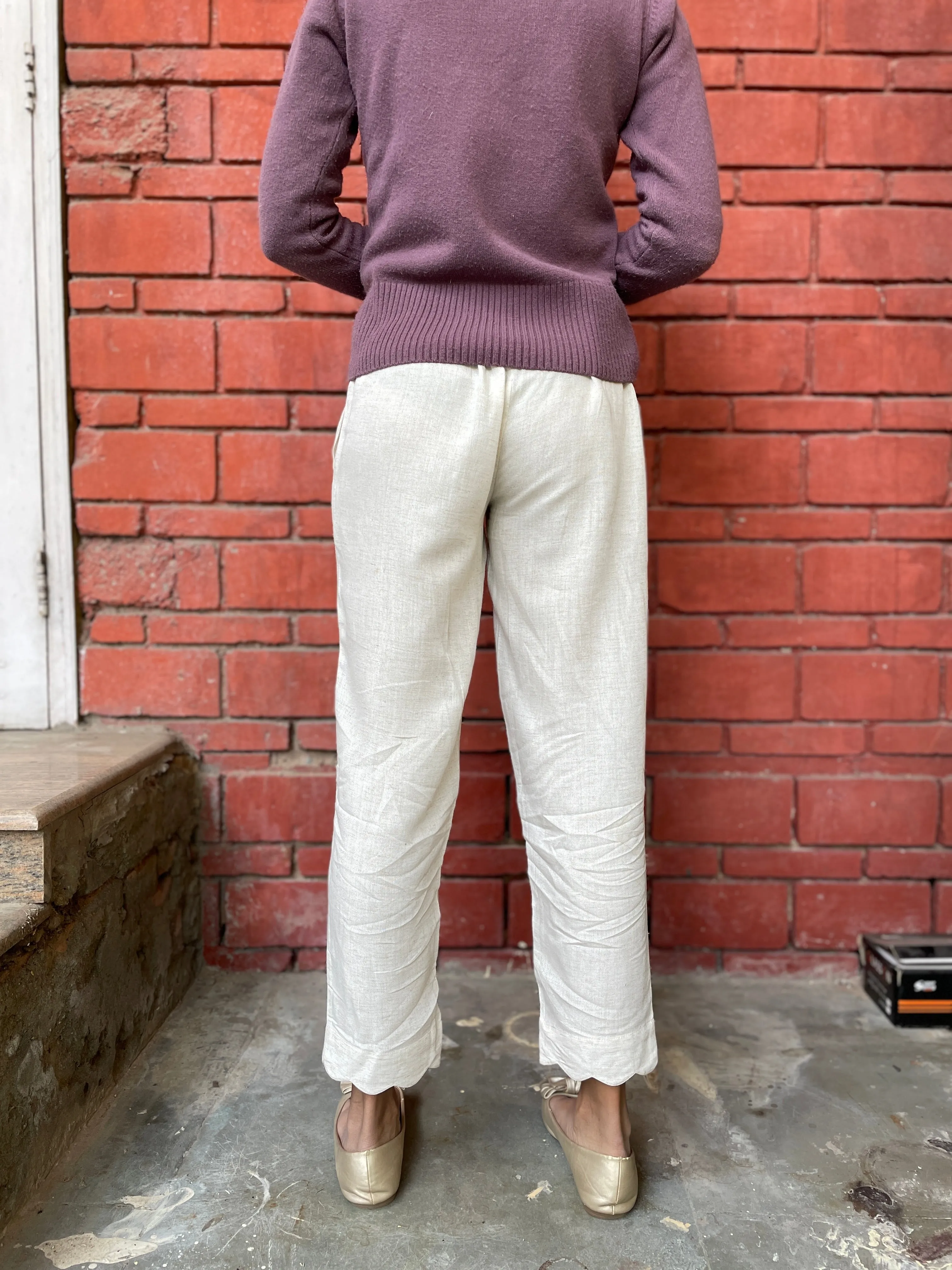 Shelly Scallop Pants