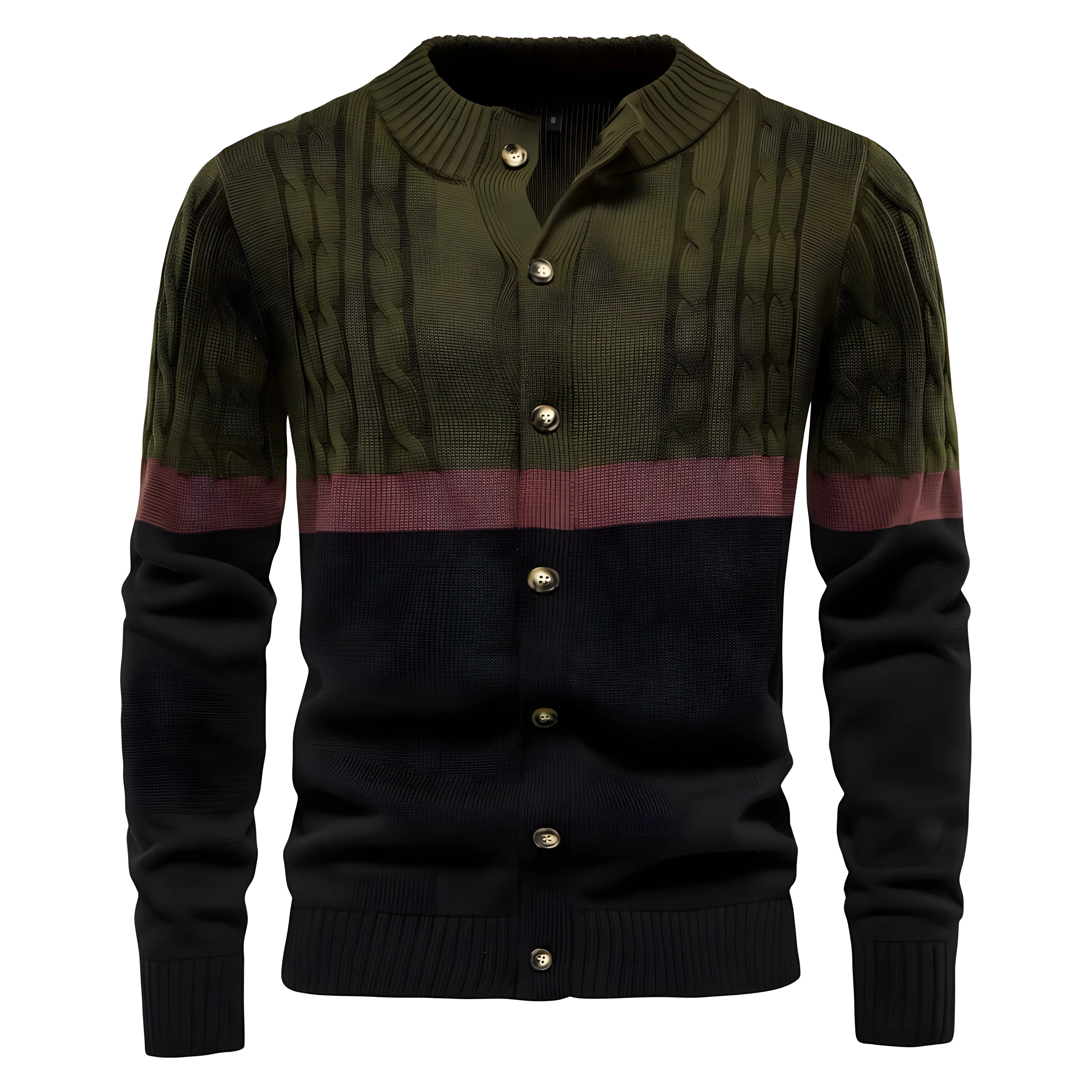 The Archie Slim Fit Knitted Cardigan - Multiple Colors