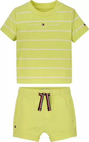 Tommy Hilfiger Striped T-Shirt/Short Set Baby