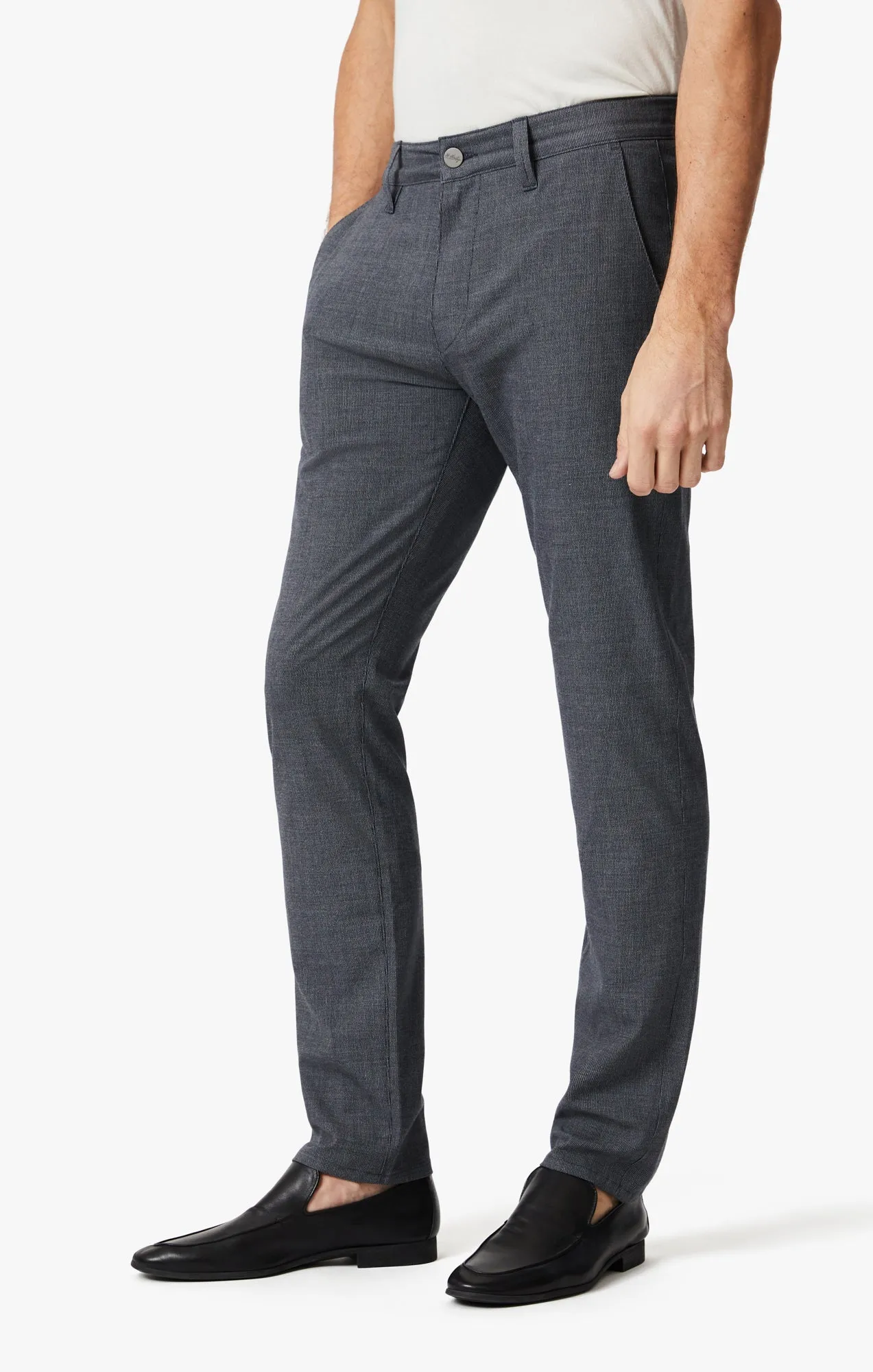 Verona Slim Leg Chino Pants In Navy Smart Sporty