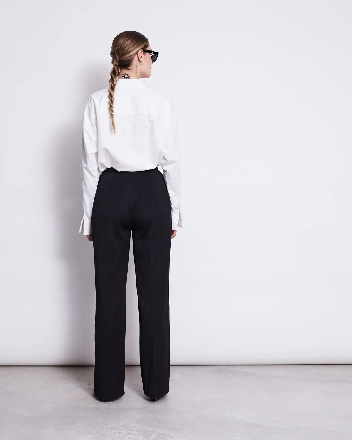 WIDE PANTS CORALIA BLACK