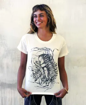 Womb White Women's Tee Shirt