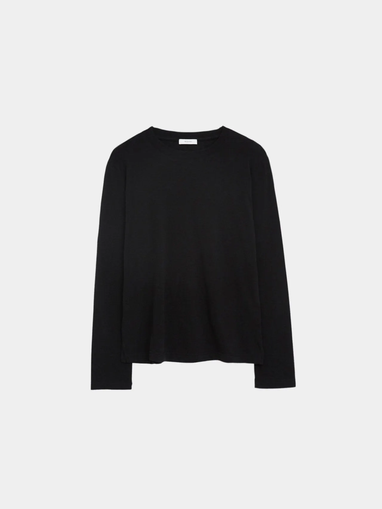 WOOL O-NECK LONG SLEEVE T-SHIRT