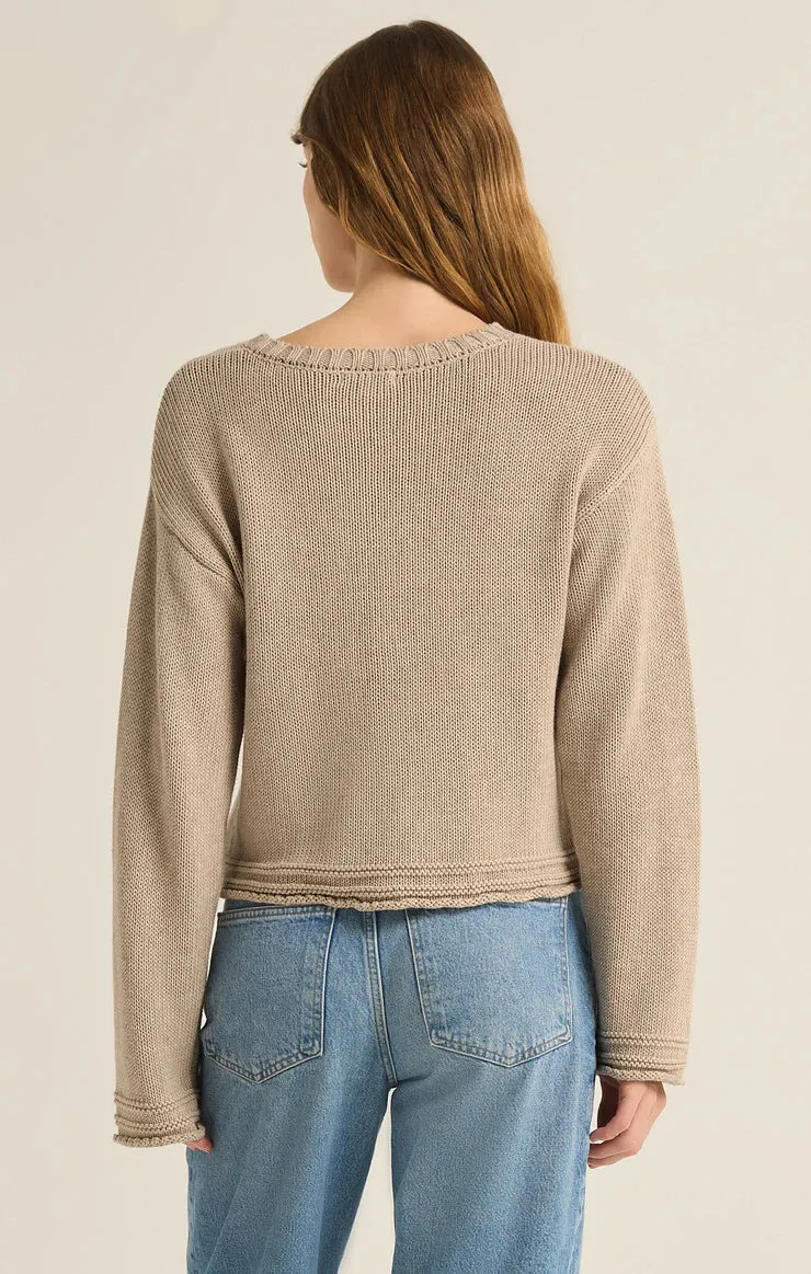 ZSU Emerson Sweater in Oatmeal